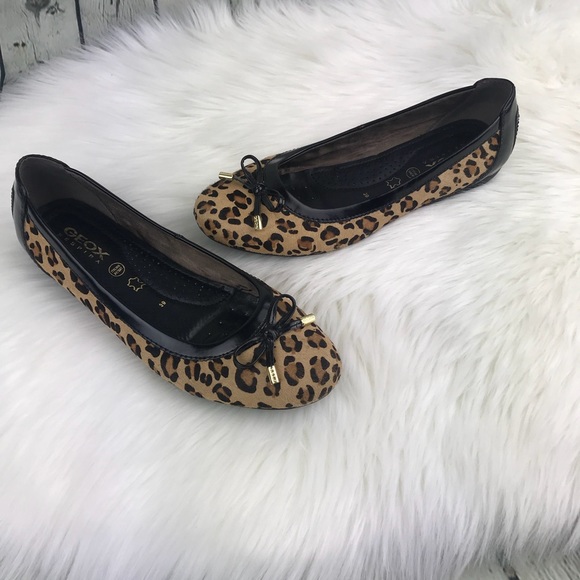 Geox Shoes - GEOX Respira 39 leopard flats comfort women’s